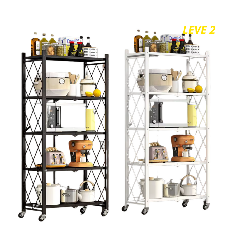 MaxOrganize™ Estantería Multifuncional Plegable: Compra 1 y llévate 2